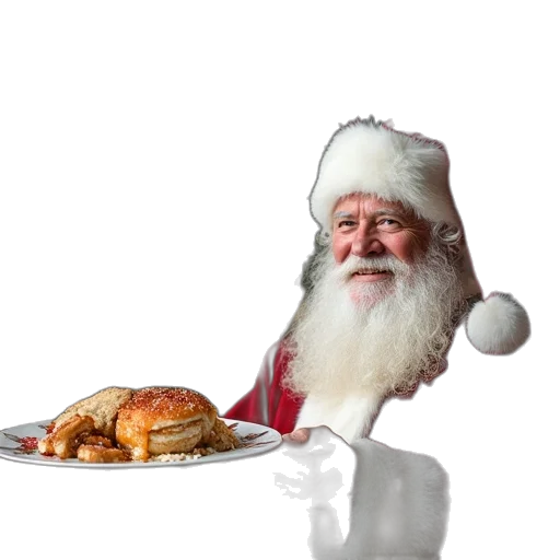 food, animal, santa, homeboy transparent PNG cut-out