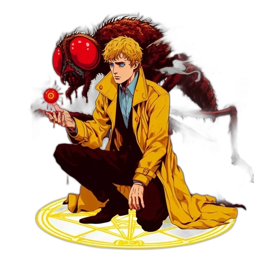 staff, jacket, concept art, anime transparent PNG cut-out
