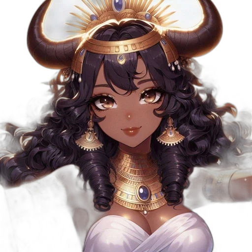 crown, jewelry, staff, fantasy art transparent PNG cut-out