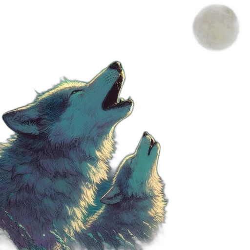 creature, animal, watercolor, concept art transparent PNG cut-out
