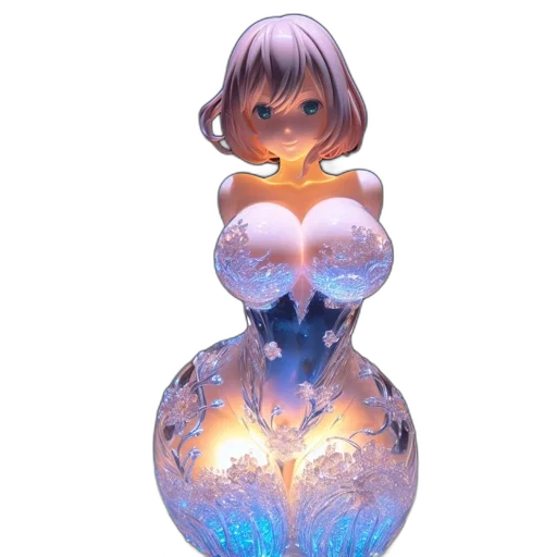 dress, bottle, jewelry, creature transparent PNG cut-out
