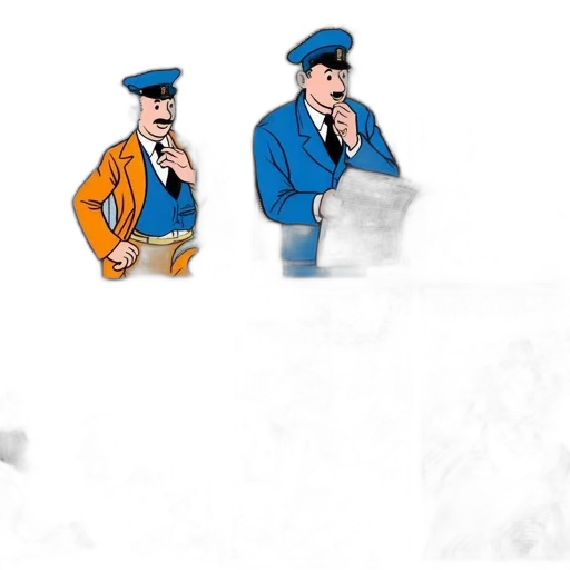 jacket, staff, umbrella, hat transparent PNG cut-out