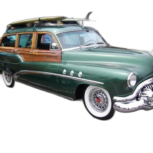 car, photorealistic, 3d render, vintage transparent PNG cut-out