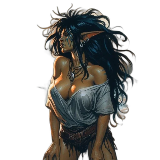 creature, dragon, mask, dress transparent PNG cut-out