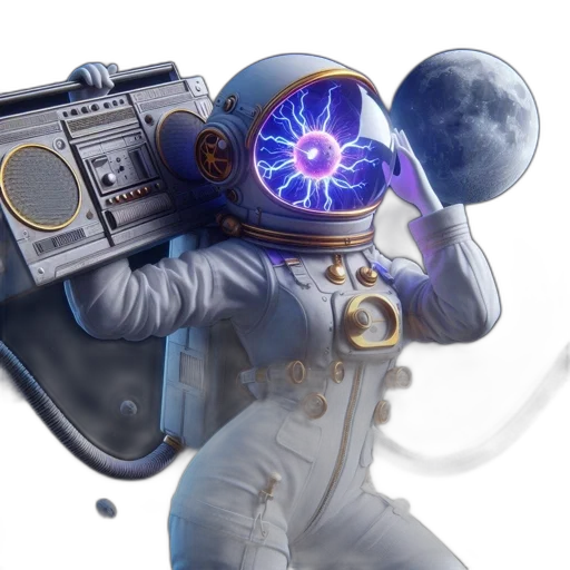 robot, staff, jacket, mask transparent PNG cut-out