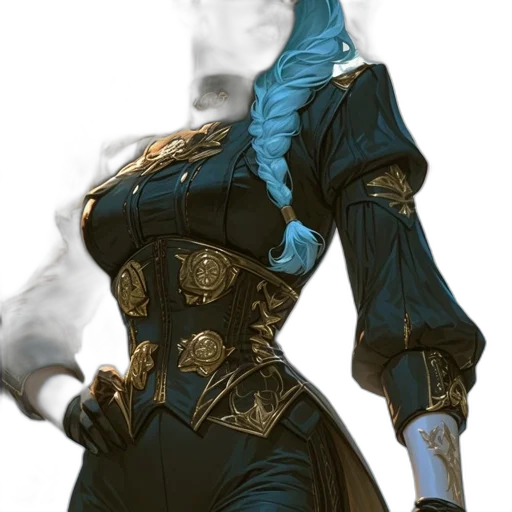 staff, jacket, mask, crown transparent PNG cut-out
