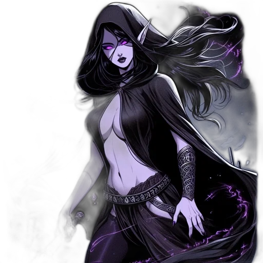 fantasy art, concept art, comic book art, pixel art transparent PNG cut-out
