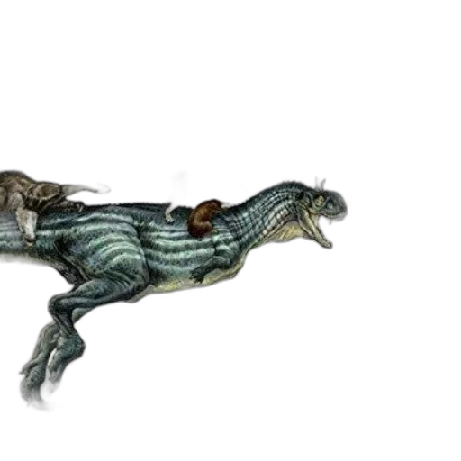 dragon, animal, creature, staff transparent PNG cut-out