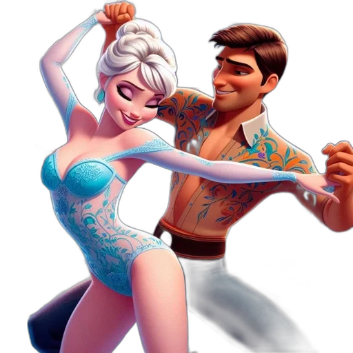comic book art, concept art, cartoon, 3d render transparent PNG cut-out