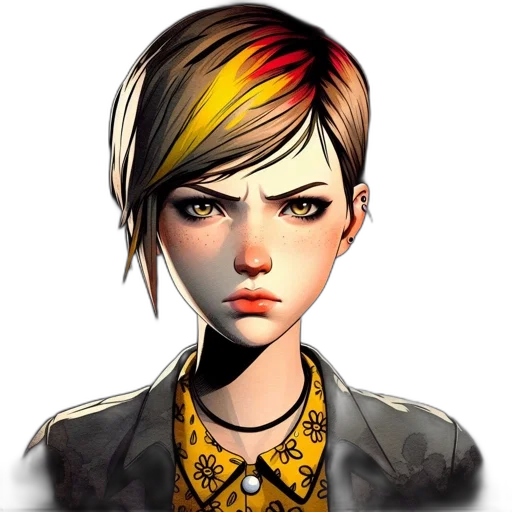 face, staff, concept art, comic book art transparent PNG cut-out