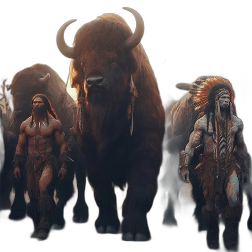 animal, concept art, fantasy art, 3d render transparent PNG cut-out