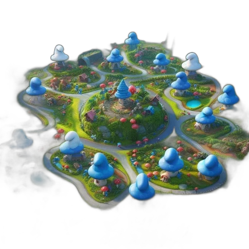 crown, 3d render, concept art, fantasy art transparent PNG cut-out