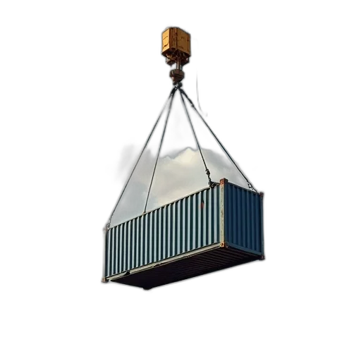 furniture, 3d render, crane, hooks transparent PNG cut-out