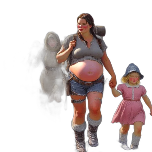 creature, dress, mask, concept art transparent PNG cut-out