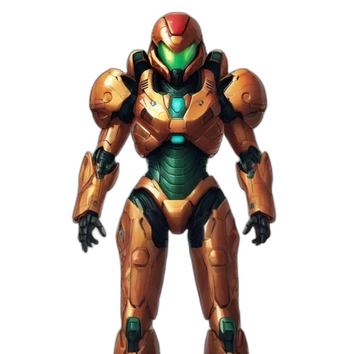 robot, weapon, concept art, 3d render transparent PNG cut-out