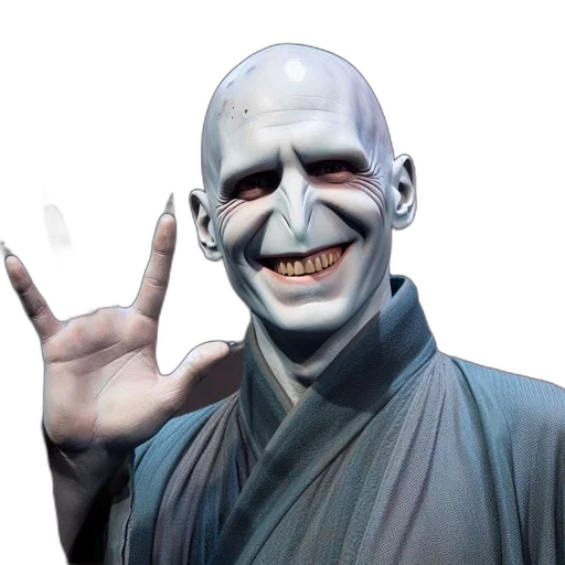mask, staff, face, creature transparent PNG cut-out