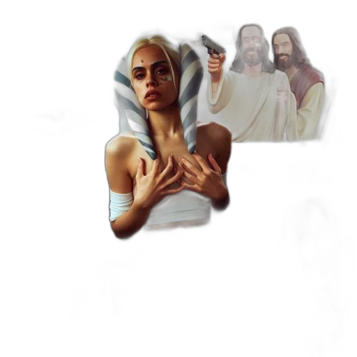 concept art, pixel art, photorealistic, oil painting transparent PNG cut-out