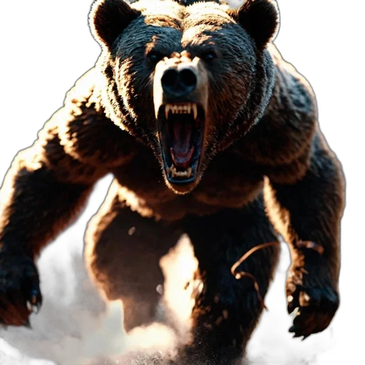 animal, creature, concept art, photorealistic transparent PNG cut-out