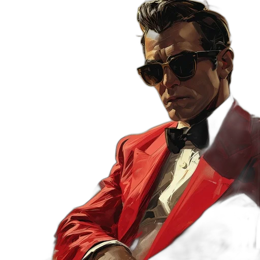 jacket, photorealistic, concept art, comic book art transparent PNG cut-out
