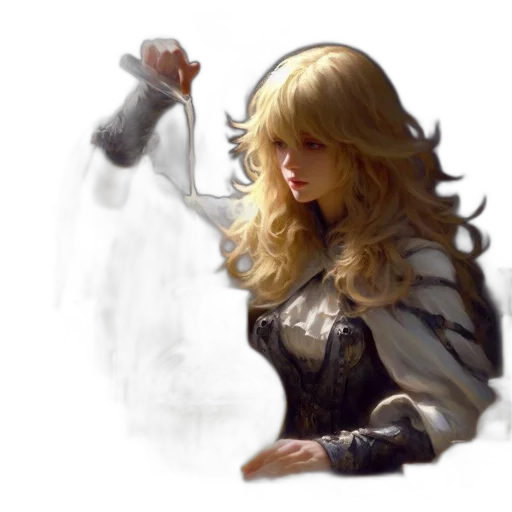sword, weapon, staff, fantasy art transparent PNG cut-out