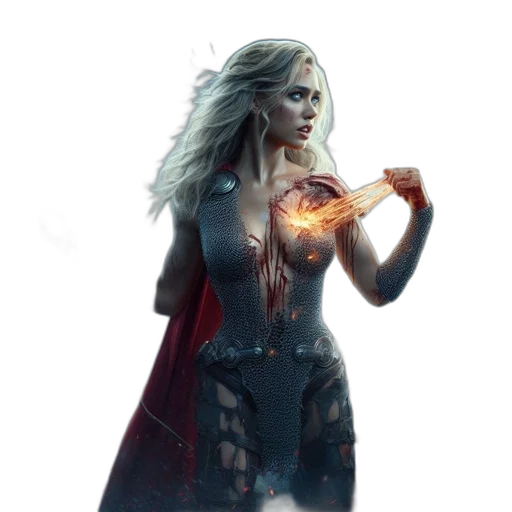 concept art, fantasy art, comic book art, pixel art transparent PNG cut-out