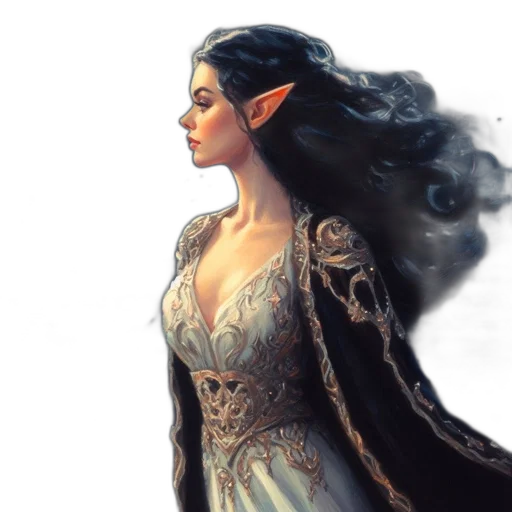 dress, dragon, fantasy art, concept art transparent PNG cut-out