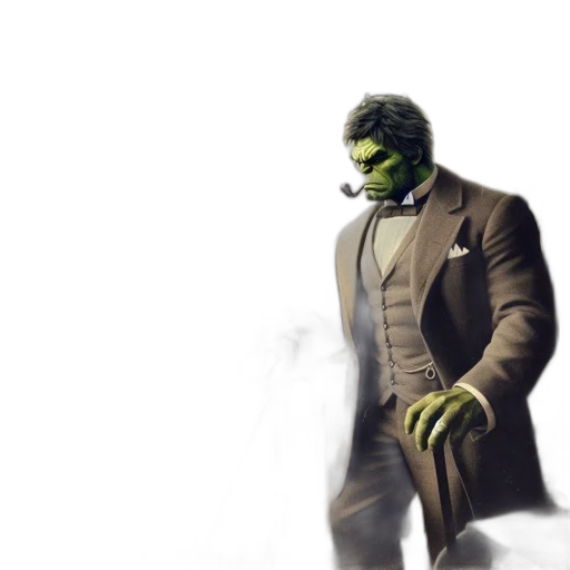 mask, creature, concept art, comic book art transparent PNG cut-out