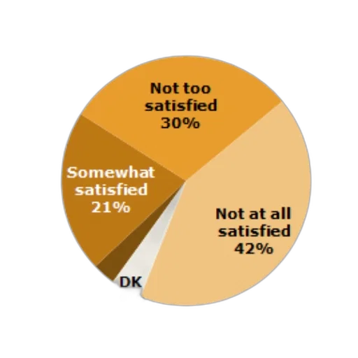 pie, chart, titled, disaffection transparent PNG cut-out