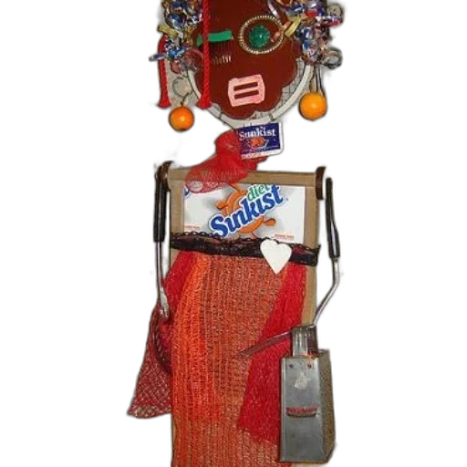 robot, mask, staff, dress transparent PNG cut-out
