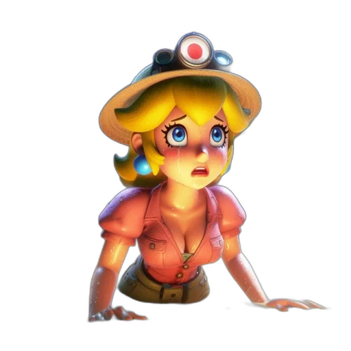 staff, hat, weapon, creature transparent PNG cut-out
