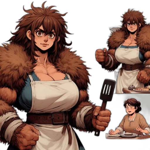 food, concept art, comic book art, fantasy art transparent PNG cut-out