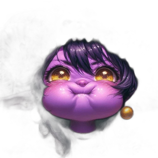 face, mask, creature, staff transparent PNG cut-out