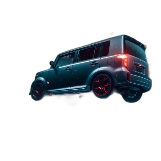 car, weapon, 3d render, concept art transparent PNG cut-out