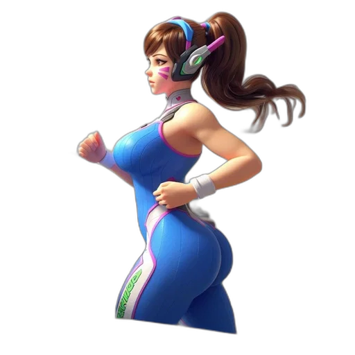 dress, staff, weapon, robot transparent PNG cut-out
