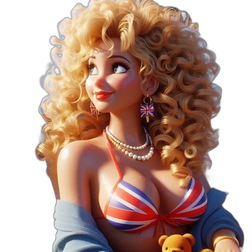 dress, jewelry, crown, cartoon transparent PNG cut-out