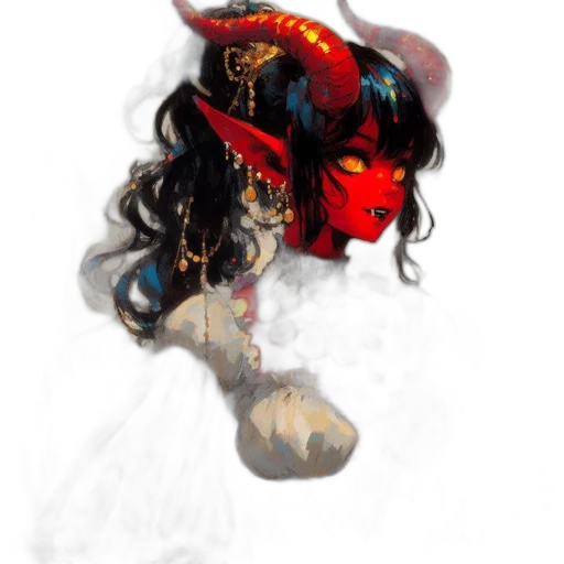 mask, dragon, crown, face transparent PNG cut-out