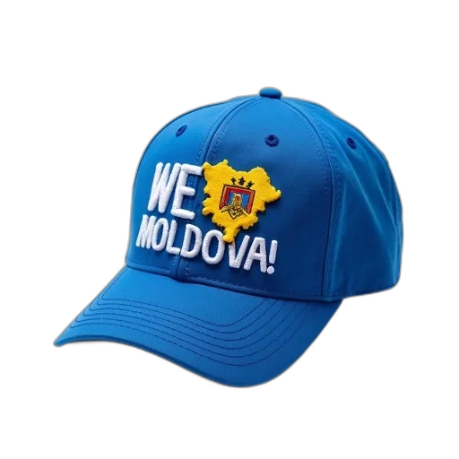 hat, crown, 3d render, blue transparent PNG cut-out