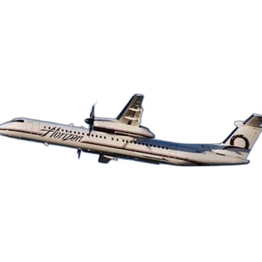 horizon, airlines, turboprop, aircraft transparent PNG cut-out
