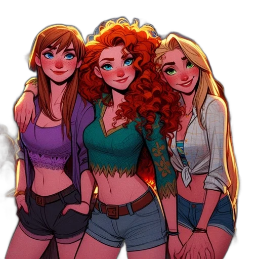 comic book art, cartoon, concept art, fantasy art transparent PNG cut-out