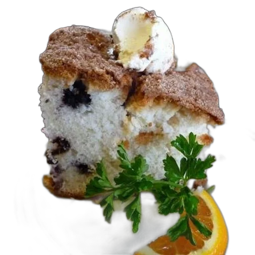 food, photorealistic, slice, cake transparent PNG cut-out