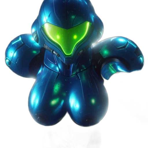 robot, creature, jacket, mask transparent PNG cut-out