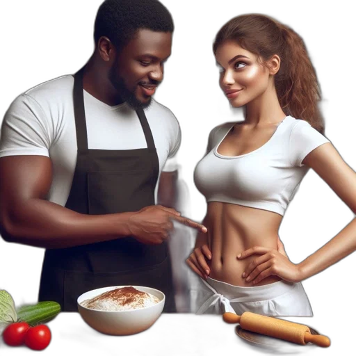 food, concept art, photorealistic, pixel art transparent PNG cut-out
