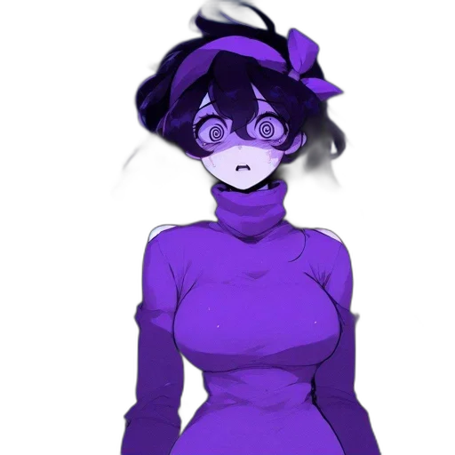 dress, staff, mask, creature transparent PNG cut-out