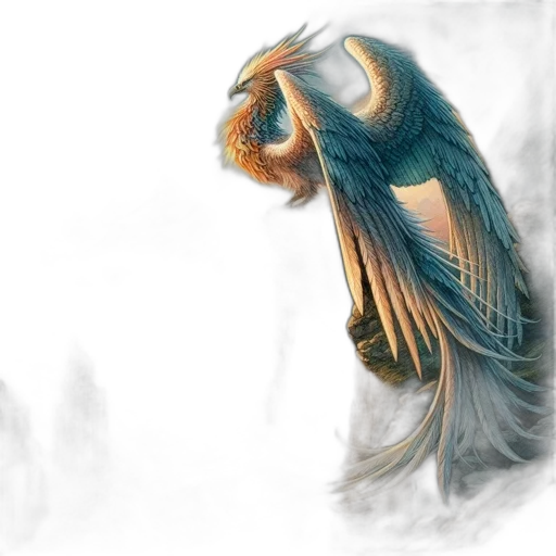 dragon, mask, hair, creature transparent PNG cut-out