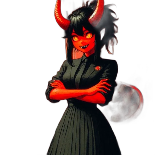 staff, dress, mask, dragon transparent PNG cut-out