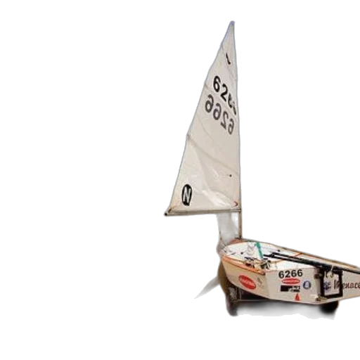 3d render, photorealistic, two, sailboats transparent PNG cut-out