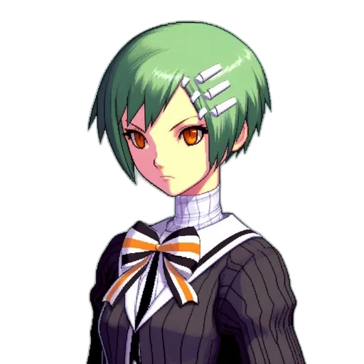 staff, dress, pixel art, anime transparent PNG cut-out