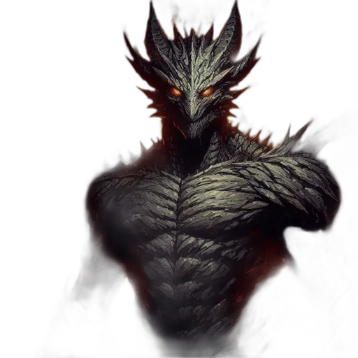dragon, creature, mask, animal transparent PNG cut-out