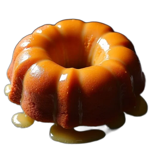 food, crown, 3d render, photorealistic transparent PNG cut-out