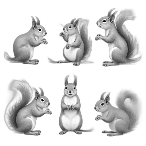 animal, concept art, 3d render, photorealistic transparent PNG cut-out